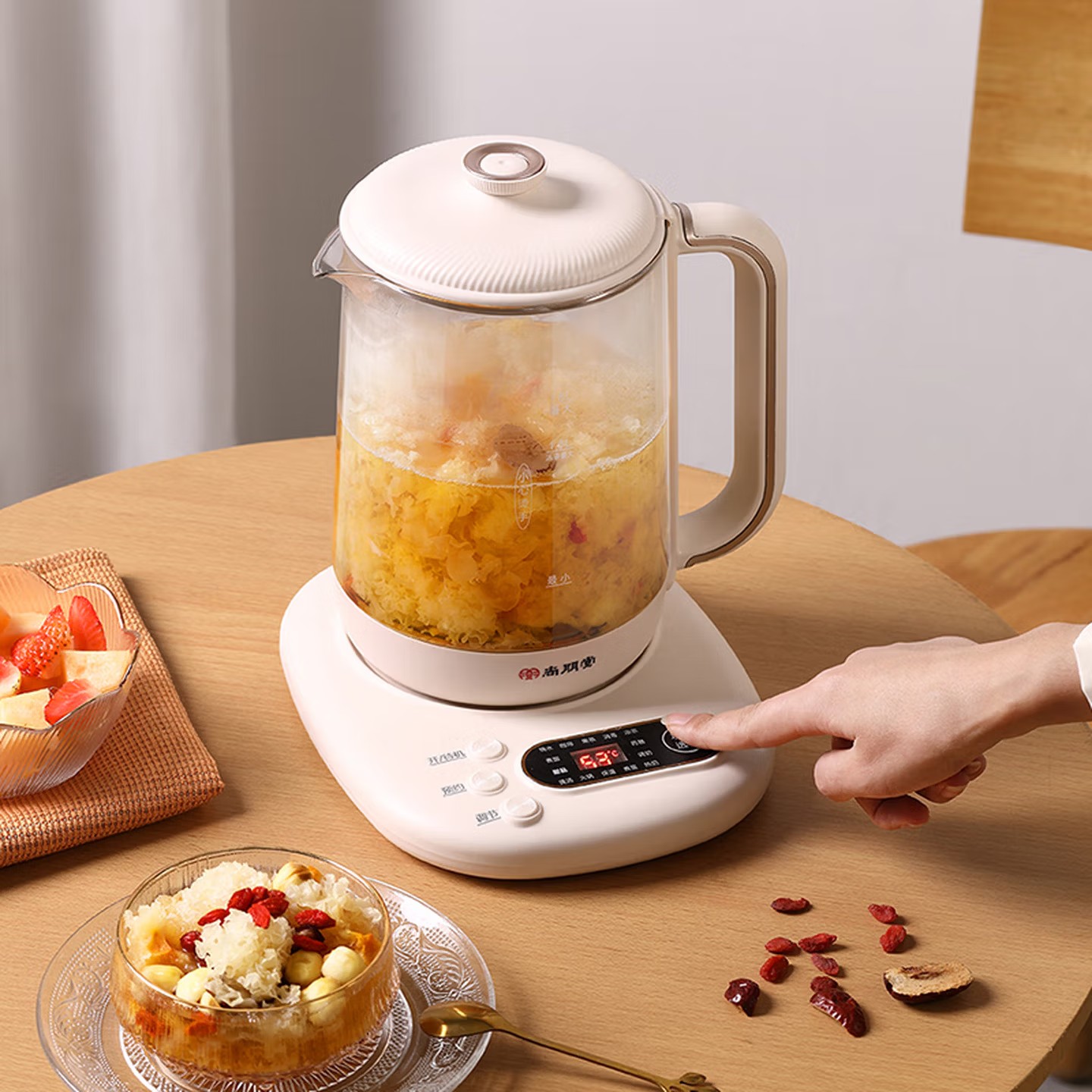 尚朋堂(SUNPENTOWN) 养生壶SPT-YS1880D-Q36云峰白高清大图