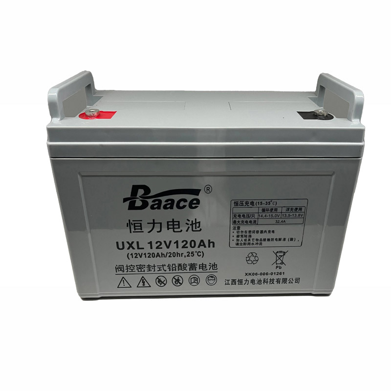 BAACE恒力铅酸蓄电池UXL12V120Ah(含配件卸货)块高清大图