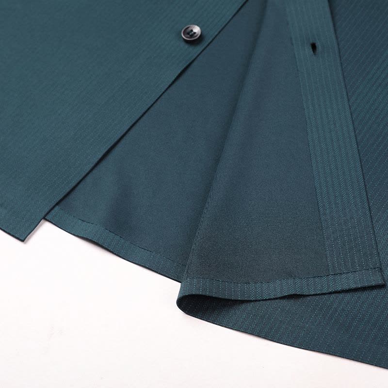 恒源祥品牌免烫短袖衬衫男寸衣宽松商务休闲中年男士衬衣服薄2022年夏季图片