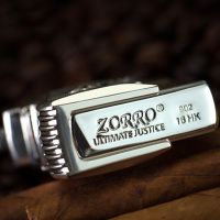 zorro佐罗打火机防风个性创意煤油火机送男友
