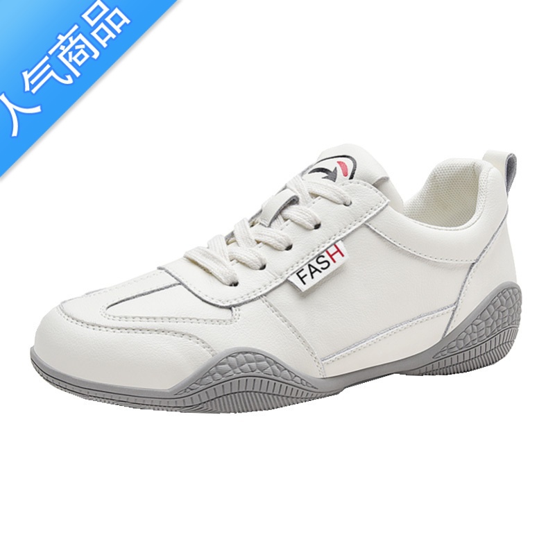 SUNTEK小白鞋女2023新款春秋夏季百搭运动鞋休闲平底鞋练车软底女鞋高清大图