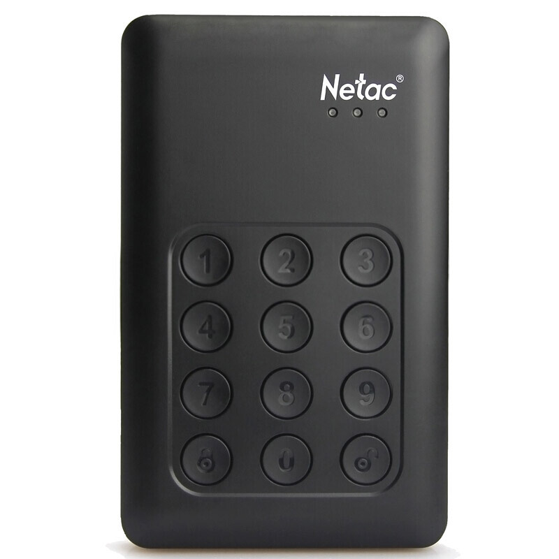 朗科(Netac) K588按键加密移动硬盘（行业版）1TB USB3.0