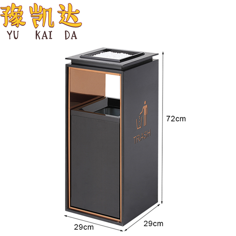 豫凯达垃圾桶不锈钢个高清大图