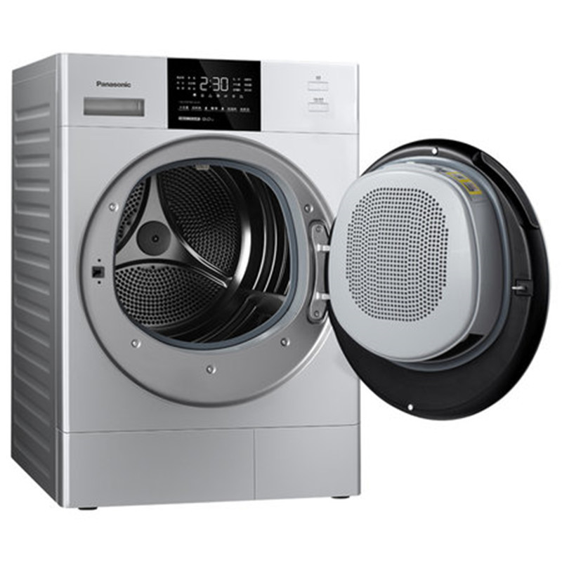松下(Panasonic)NH-EH900S 9KG热泵干衣机 专衣专烘40分钟快烘 智能干衣 原装变频压缩机烘护免熨烫