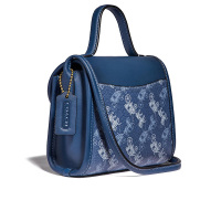 预定 COACH/蔻驰 马车印花 旋转扣手提单肩包3002
