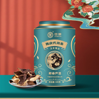 中茶陈皮代用茶五年陈新会陈皮茶老陈皮罐装100g中粮茶叶