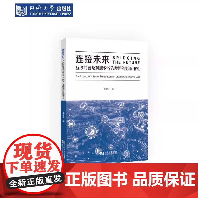 连接未来:互联网普及对城乡收入差距的影响研究 张家平 同济大学出版社高清大图