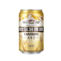 哈尔滨小麦王啤酒330ml/罐