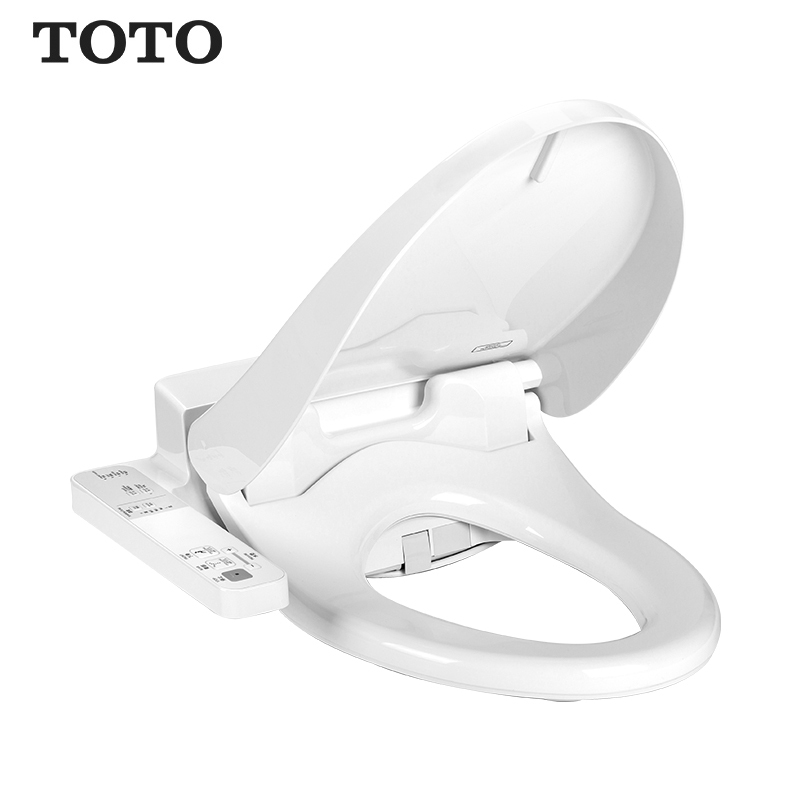[预售30天内发货]TOTO卫浴坐便盖卫洗丽马桶圈洁身器 温水洗净智能马桶盖 缓冲盖板妇洗器TCF333CS