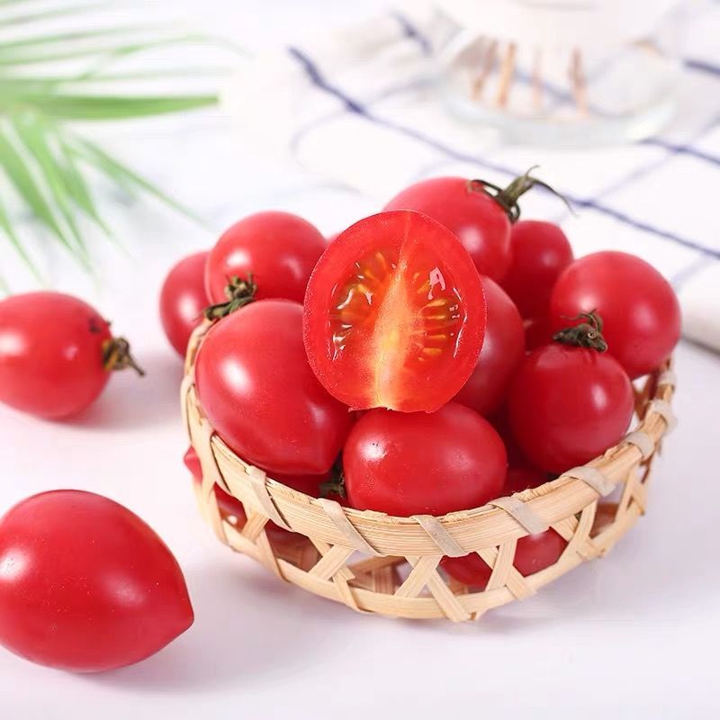 广西百色圣女果新鲜蔬菜小番茄樱桃西红柿当季整圣女果