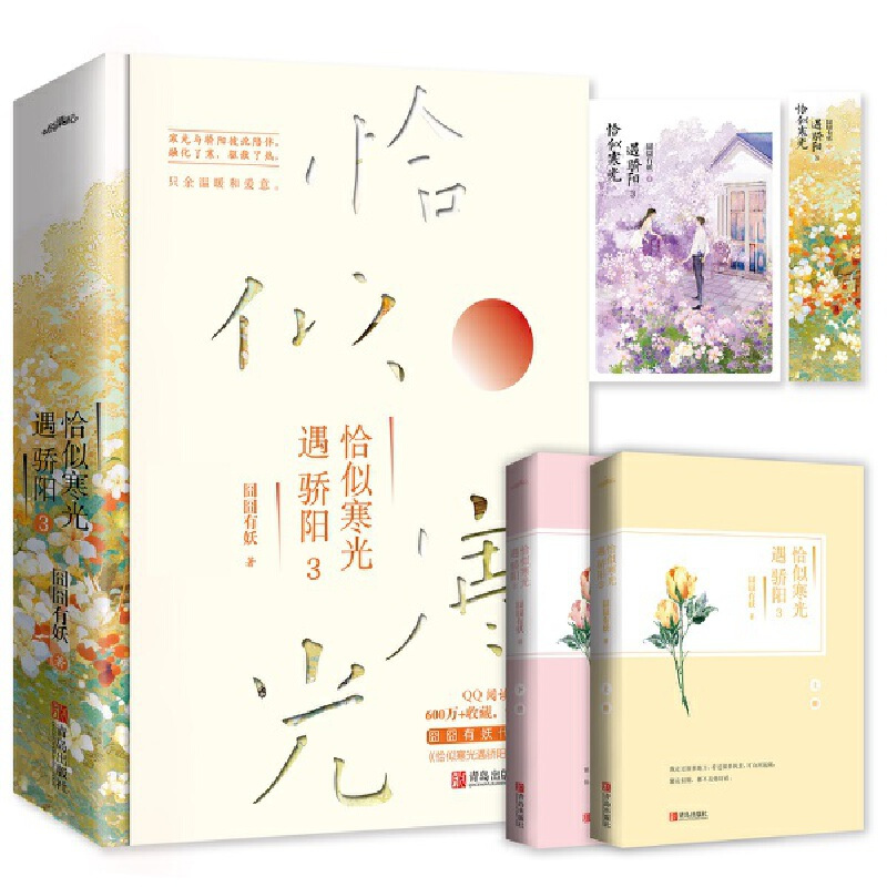[正版]赠明信片+书签]恰似寒光遇骄阳3完结大结局上下2册 囧囧有妖小说青春文学言情女性家有萌妻 总有一天你会喜欢我 君