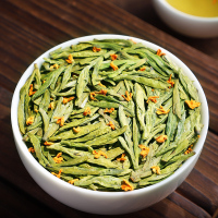 发1.5斤 2025新茶明前桂花龙井茶特选杭州龙井茶桂花绿茶散装750g