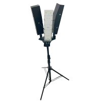 晫安联 ZM5013A AC220V 150W 5700K IP65 2.8m LED 移动照明储能装置 黑色