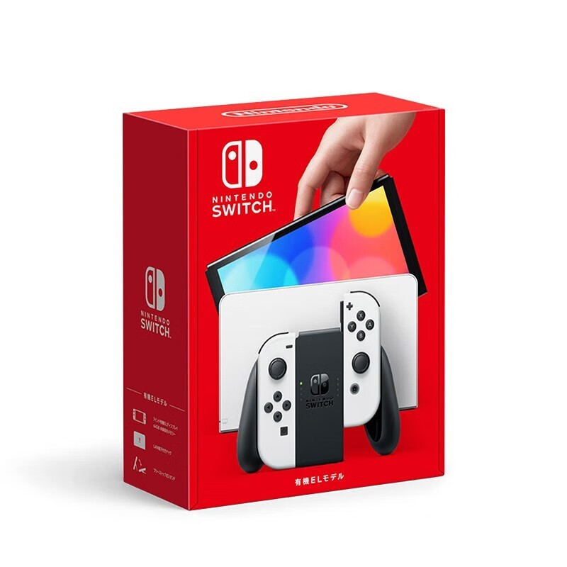 任天堂switch oled游戏机ns港版OLED白色主机
