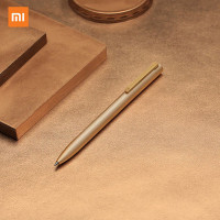 小米(MI)米家金属签字笔0.5mm旋转出笔男女办公商务高档会议记事笔