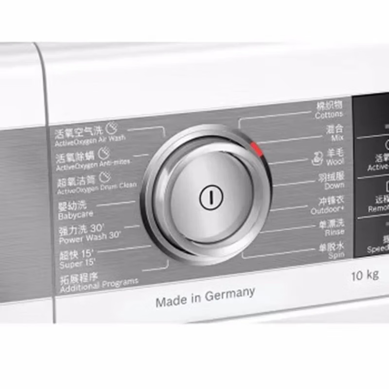 博世 10+10KG进口 洗烘套装WGA656B00W+WQA655A00W 白色高清大图