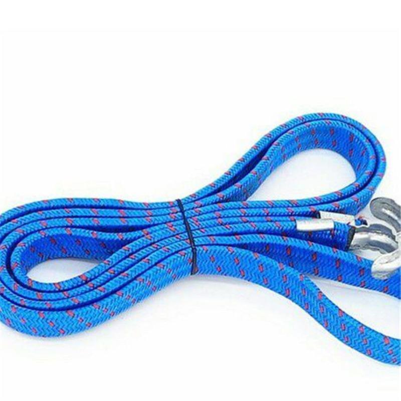 帯钩扁车绳摩托车松紧绳电动车捆绑绳绑带弹力绳捆扎绳行李绳约18米