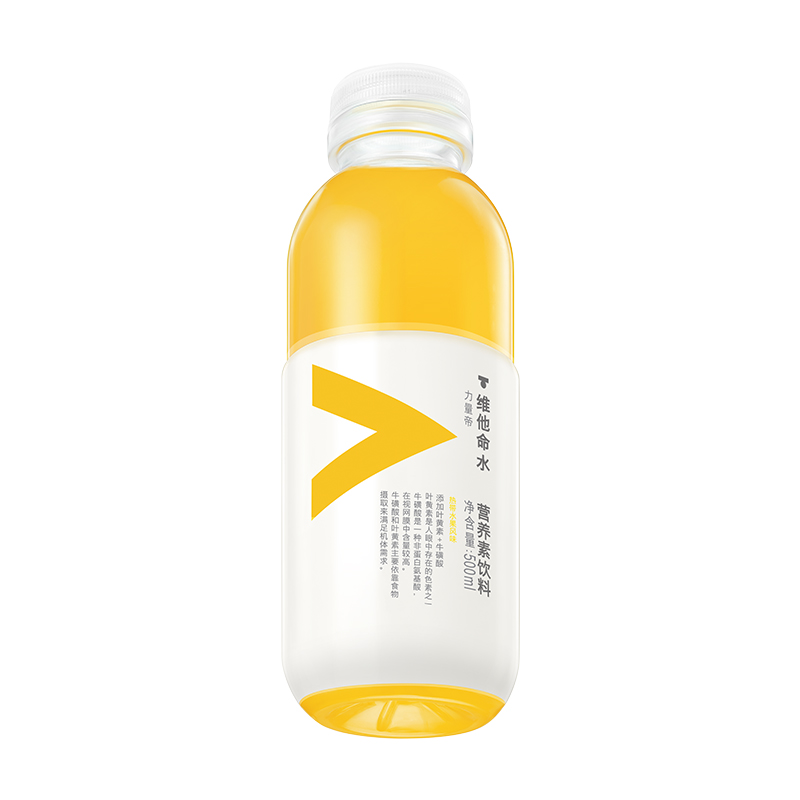 农夫山泉力量帝维他命水果味营养素饮料(热带水果风味)500ml*15瓶整箱高清大图