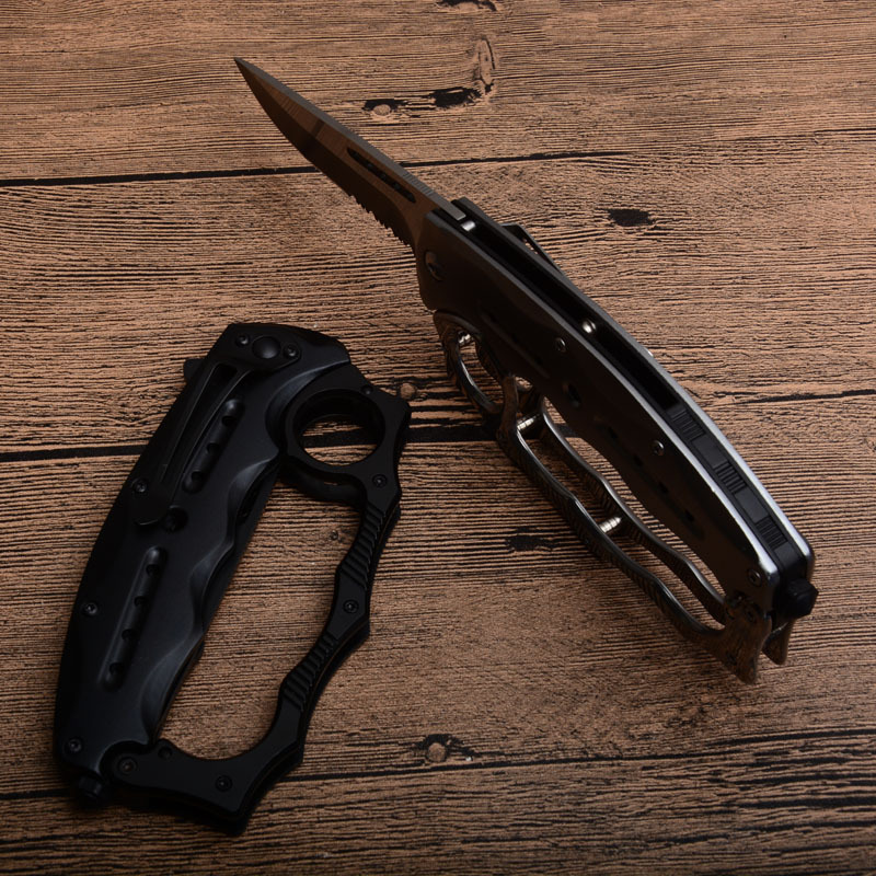 指虎拳扣刀折刀铁拳头拳套拳套快开折刀拳扣铁莲花手撑子多功能小刀