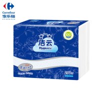 洁云加韧卫生纸250张x3
