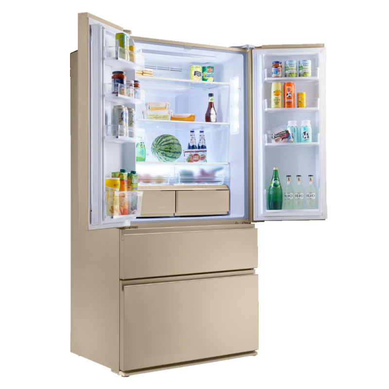 松下(Panasonic)NR-W621TG-XN法式多门618升冰箱 干湿分储健康新鲜自动制冰 银离子除菌 自由变温室高清大图