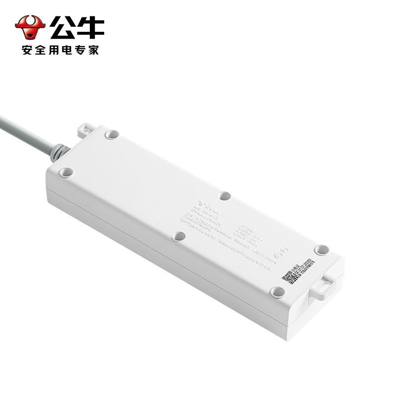 公牛(bull)GN-B9120全长1.8米三插位插座插排带线多功能家用拖接线板宿舍排插多孔位延长线插线板