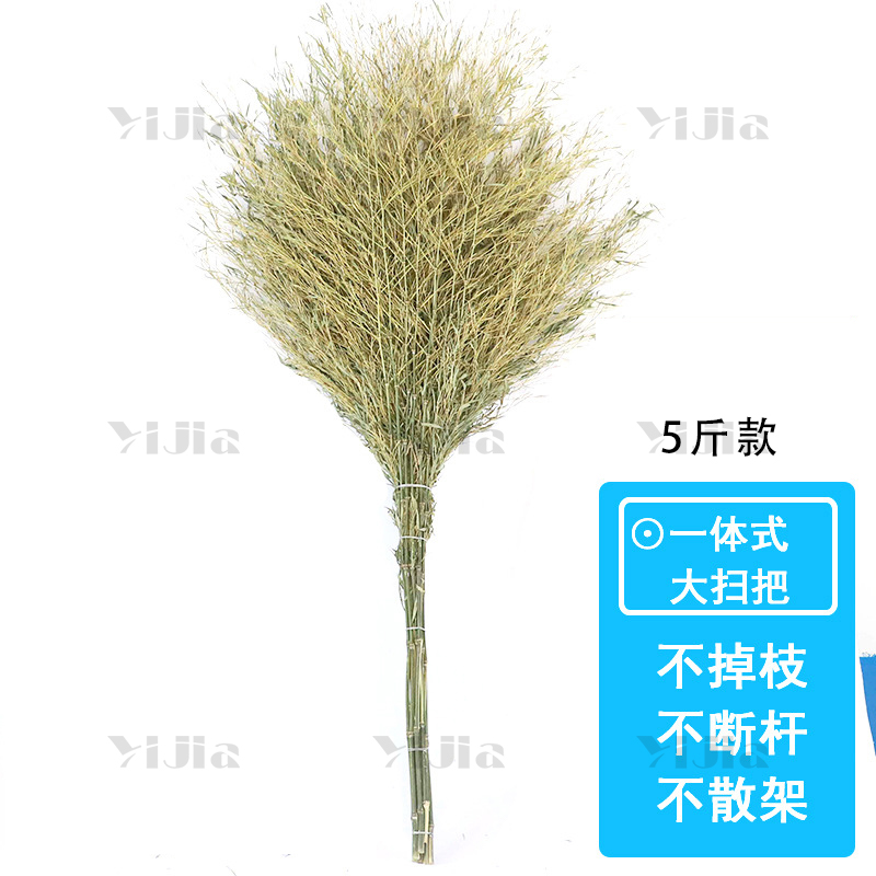 翌嘉 YJ40624024竹扫把大扫把竹扫帚 一体式脱叶大扫把5斤高清大图