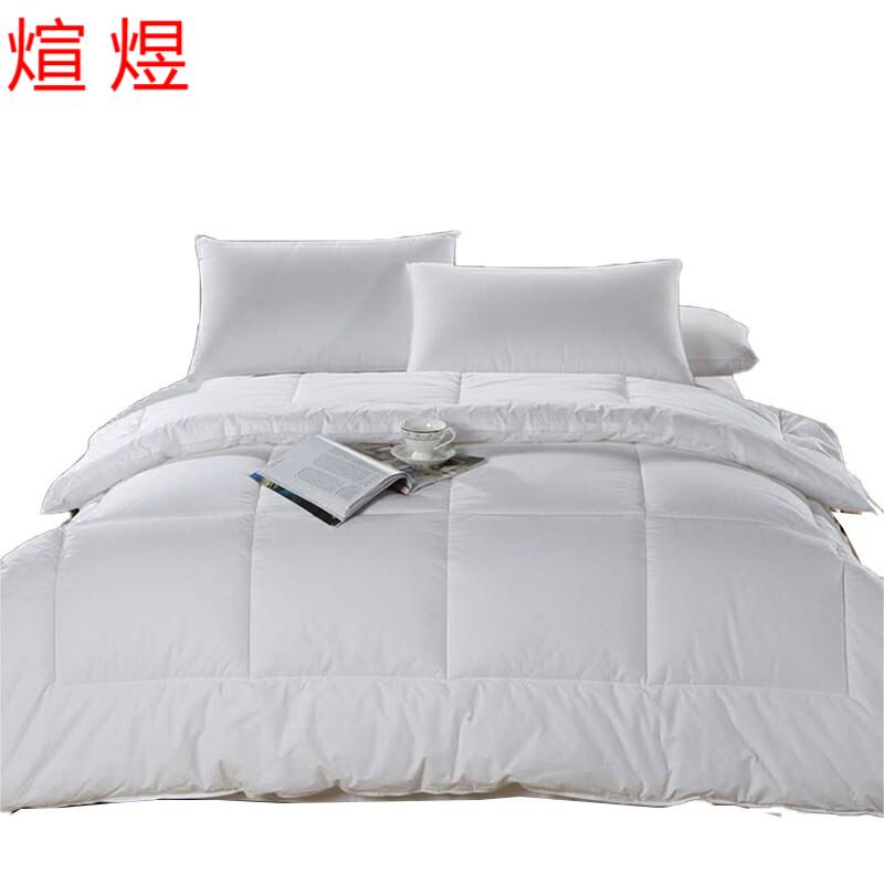 煊煜 羽丝绒被芯 防羽被芯 150*200cm 条高清大图