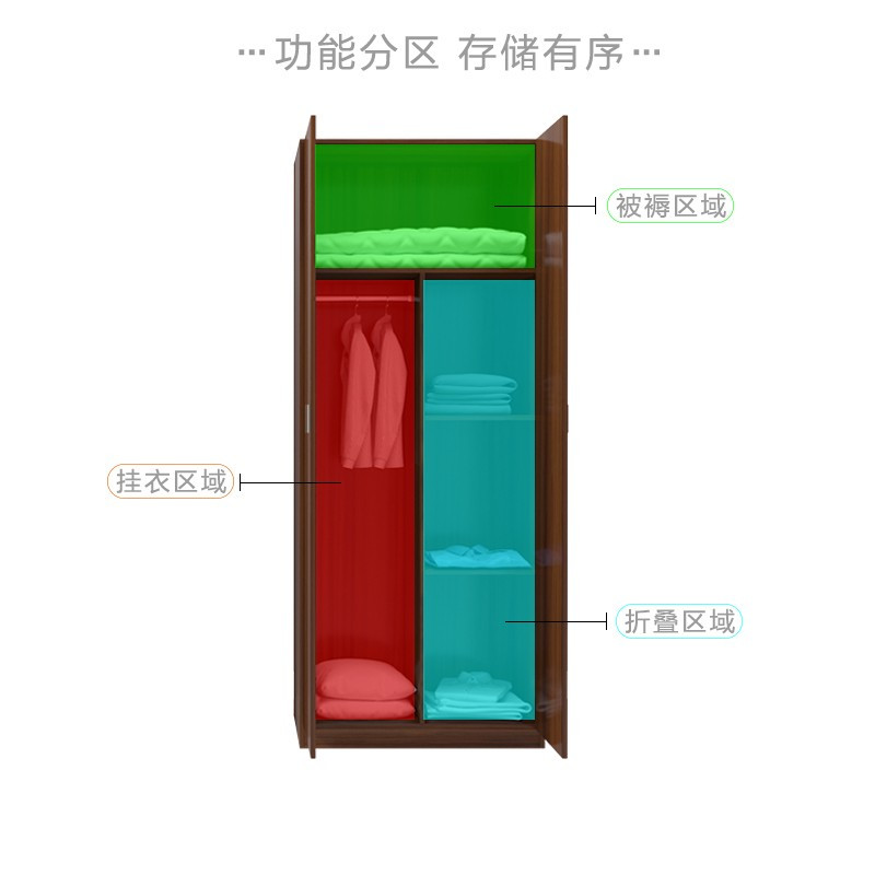 [悦山]储物柜 YSOJ1aYP290L 900×550×2000mm 人造板 组高清大图