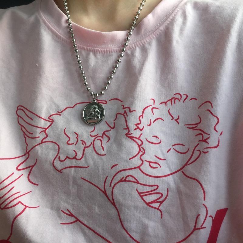 项链女ins潮嘻哈潮牌超酷韩版简约学生冷淡风小众设计感双层套链