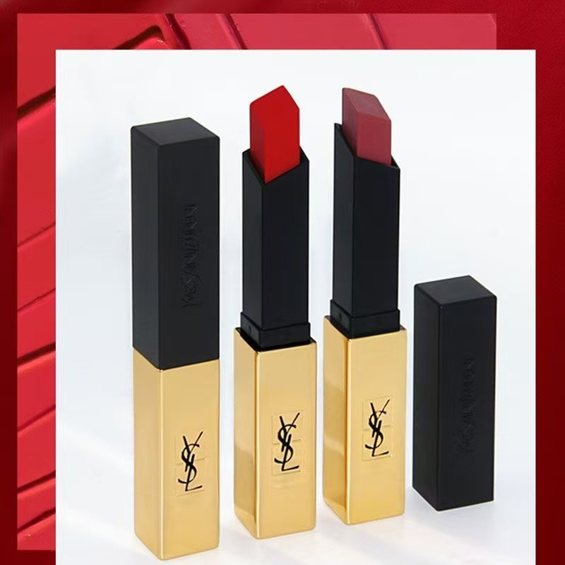 YSL/圣罗兰口红1966小金条314小黑条杨树林正品大牌吸烟装2.2g高清大图