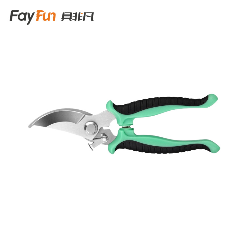 具非凡 修枝剪 绿色把高清大图