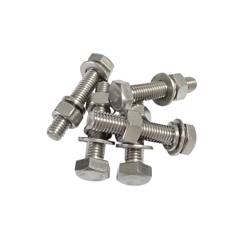 清玖熙月 不锈钢外六角螺栓组合4.8级 M12×50(50套/包) 包高清大图