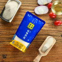 大清淮盐鲜味菇盐食用盐280gx9袋无碘盐未加碘盐不含碘盐家用食盐