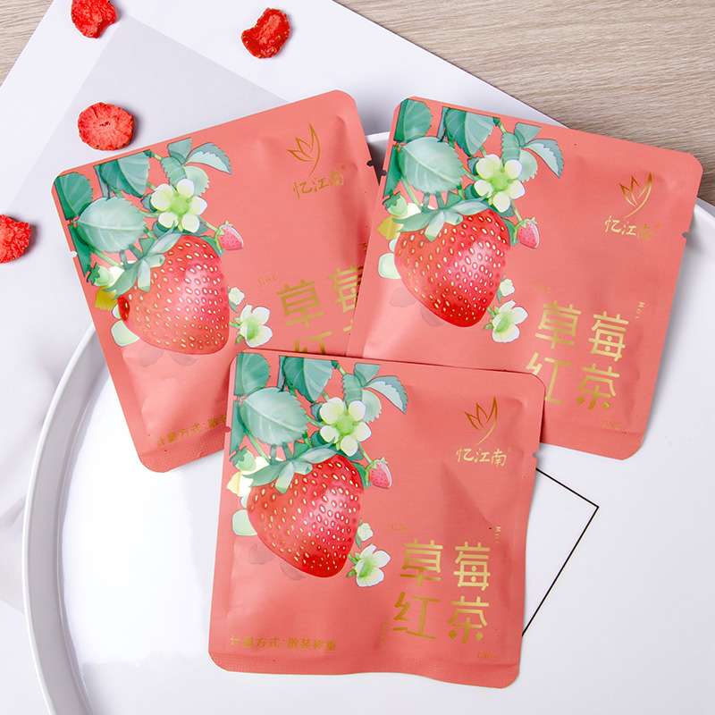 忆江南 40g草莓红茶高清大图