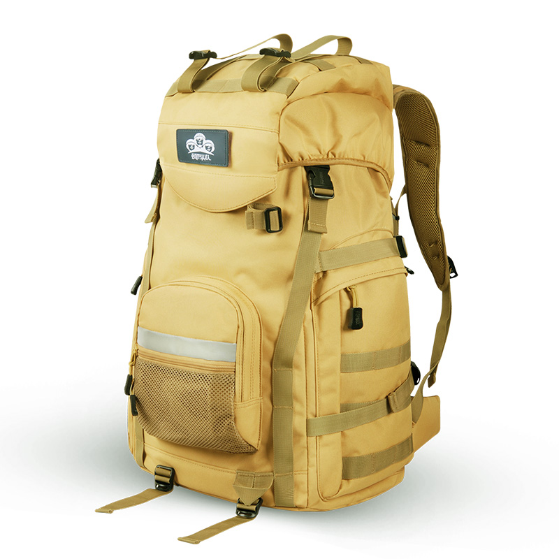 顿巴纵队 户外登山包双肩包大容量徒步野营背包 55l 5l扩容防水背囊