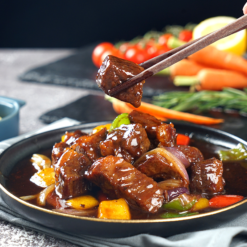 大希地 精修牛腩块3斤装1.5kg 进口牛肉调理牛腩新鲜厚切红烧牛腩食材