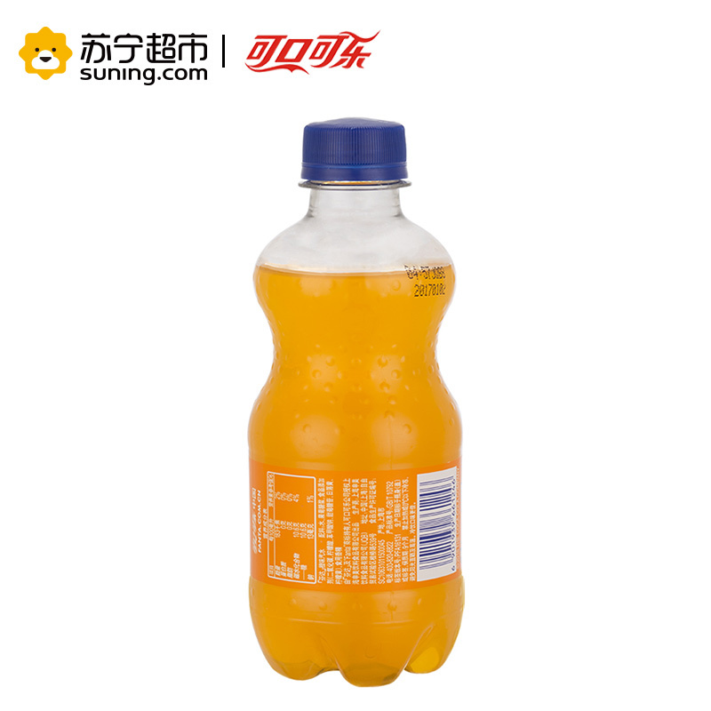 芬达 Fanta 橙味 汽水饮料 碳酸饮料 300mlx12瓶 整箱装 可口可乐出品