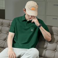 唐狮 男式T恤POLO衫短袖口袋印花短袖POLO翻领POLO衫