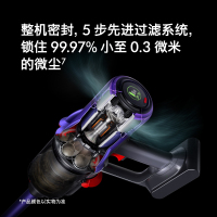 戴森(Dyson)无绳吸尘器(V10轻量版)Digital Slim Fluffy轻量手持 家用除螨无线宠物家立式过滤