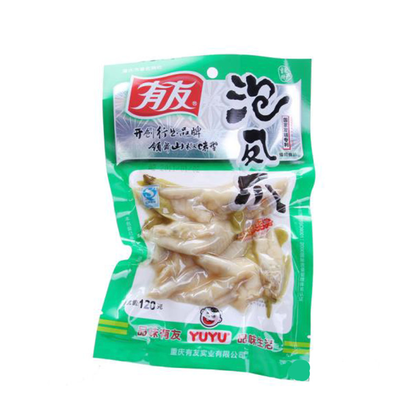 有友 泡凤爪山椒味 80g/袋
