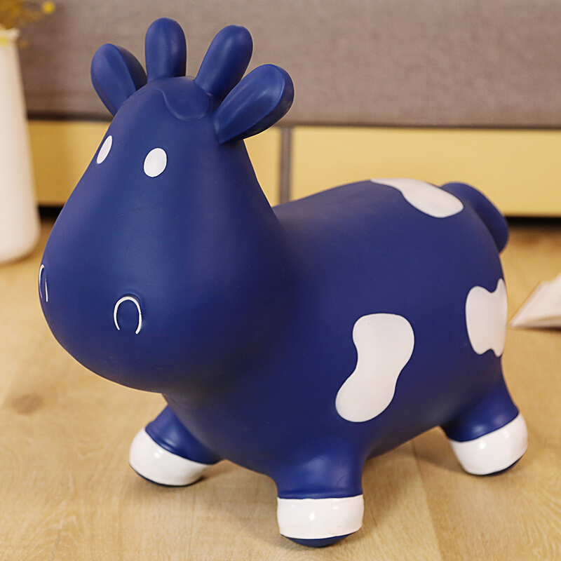 儿童充气玩具跳跳马坐骑加厚户外宝宝婴儿小马橡胶玩具马充气动物抖音