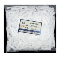 德素 PE塑料膨胀管白色膨胀螺丝胶塞 5*25mm 1000只/包