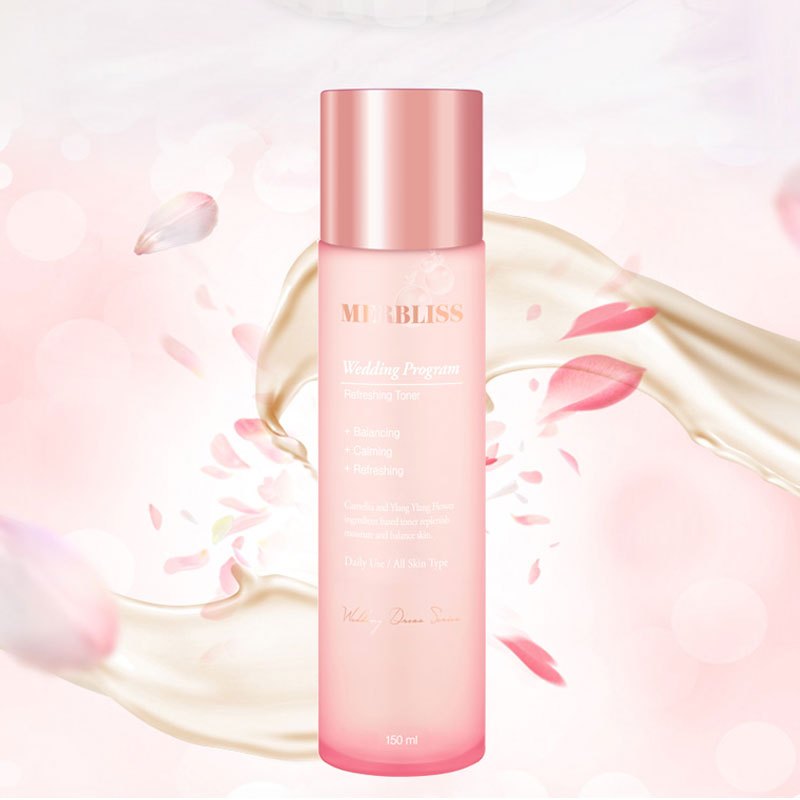 MERBLISS/茉贝丽思婚纱修护精华乳液150ml 补水保湿 控油平衡 韩国