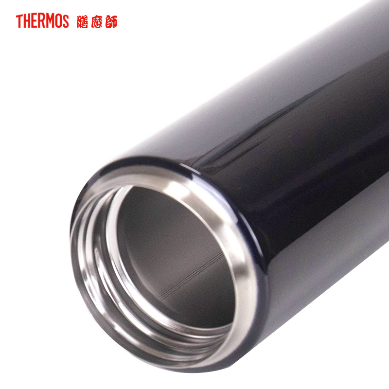 膳魔师(Thermos)不锈钢真空保温随手杯时尚运动杯JNO-351 可爱保温杯 304不锈钢 350ML旅行/通用