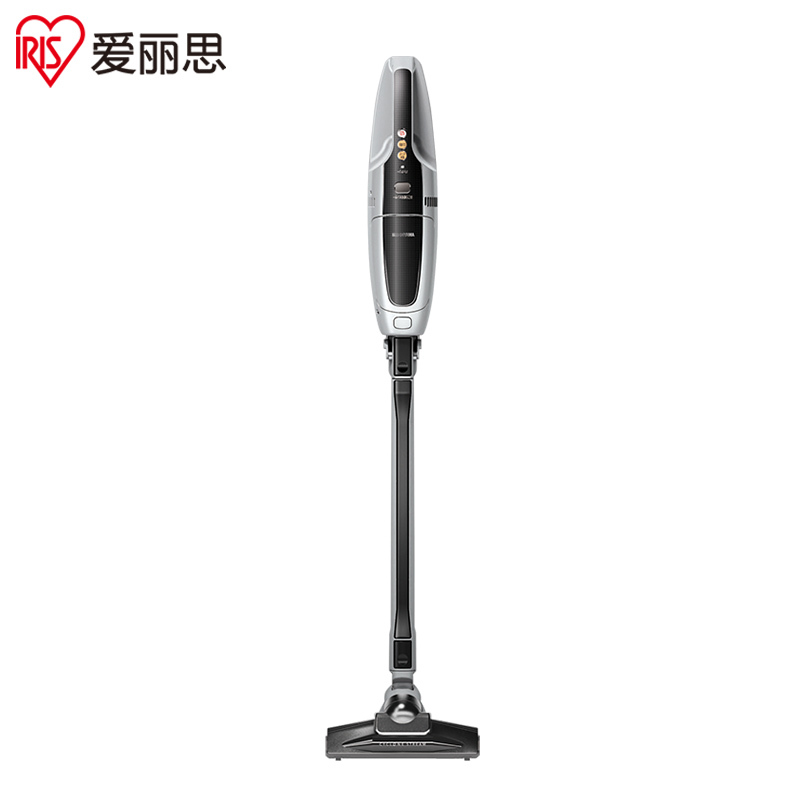 爱丽思(IRIS)轻量充电式吸尘器ICSLDC1 黑 1.3kg超轻重量 灰尘感应自动调节吸力 3h急速充电 吸尘器