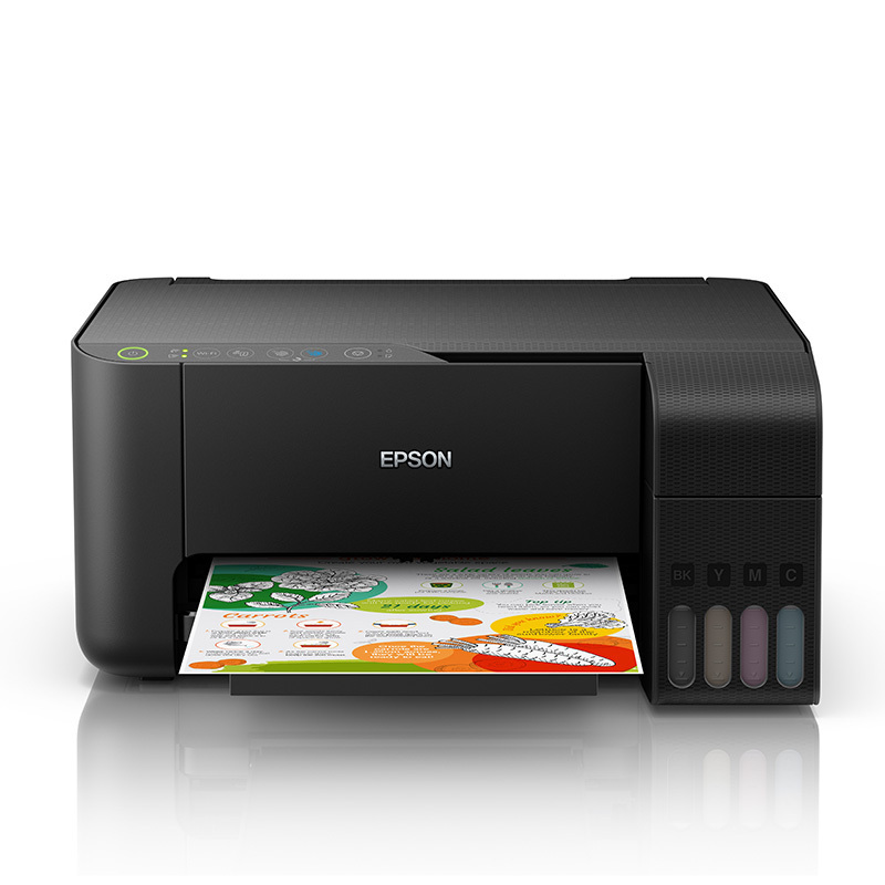 爱普生(EPSON) L3158 喷墨打印机 单台装-(台) 墨仓式 彩色原装无线多功能一体机