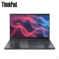 联想ThinkPad E15 2021新款 15.6英寸高性能轻薄笔记本电脑( i5-1135G7 8G 512GSSD ) 高色域 黑色 商务办公 网课学习 影音娱乐