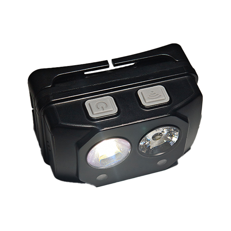 今弘达 JHD513 3.7V 3W IP66 LED 近电感应头灯(计价单位:台)黑色高清大图