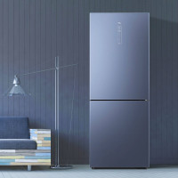 TCL R426P10-B 双门冰箱 426升欧式宽储 变频风冷无霜 黄金4℃母乳储鲜 晶釉蓝